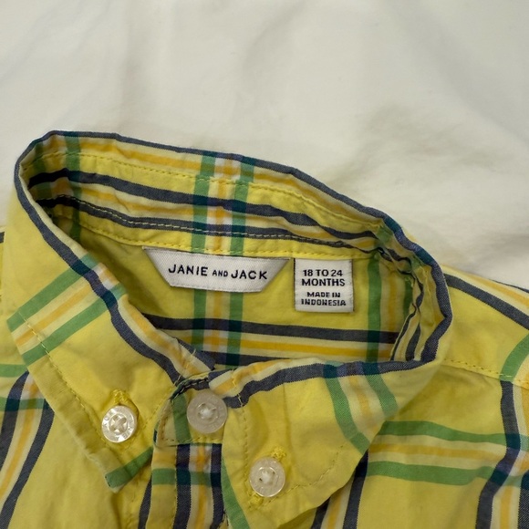Janie and Jack Button Down - Picture 4 of 4